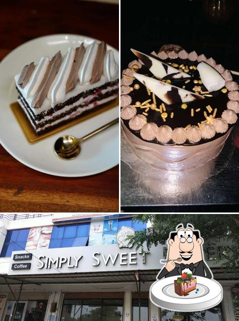 Chocolate cake at Simply Sweet Bakery