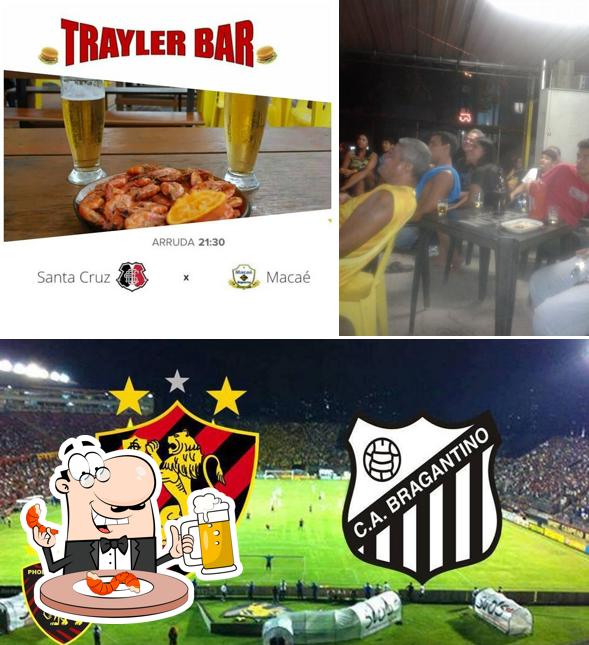 Você pode tomar uma tulipa de cerveja leve ou escura