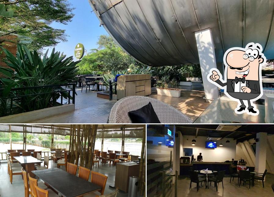 The interior of The Terminal Restaurant