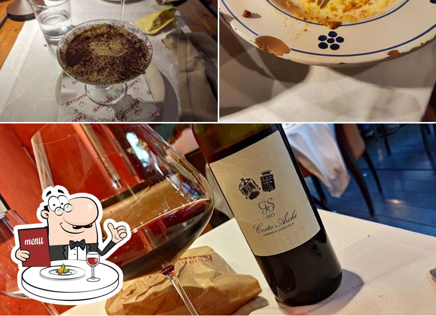 Platti al Trattoria I Mangiari