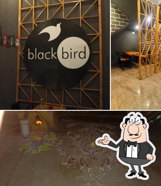 The interior of Black Bird Cafe