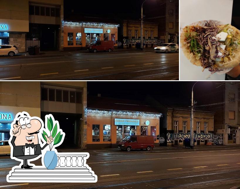 Gli esterni di Kebab Paradise