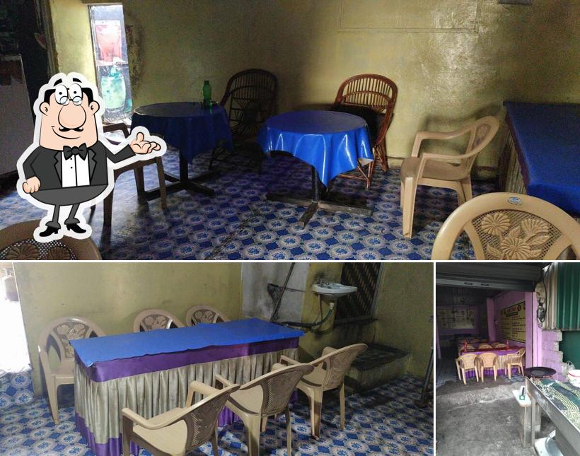 The interior of Jeeja Saala Restaurant