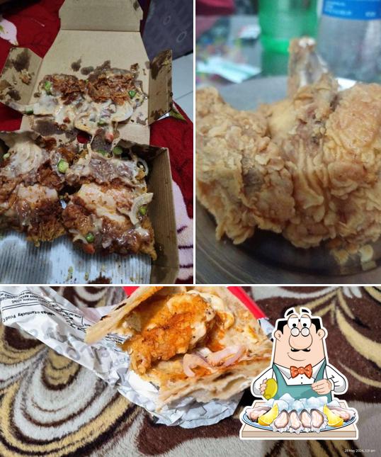 Oysters at KFC