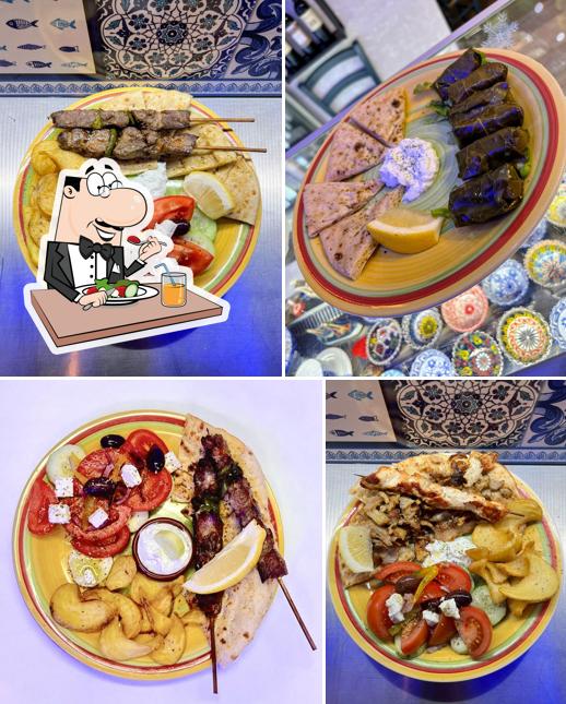 Cibo al Mythos cucina greca