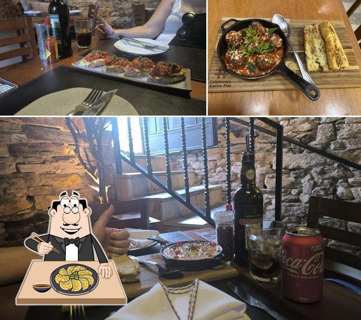 Gyoza em Calabouço Gastro Pub