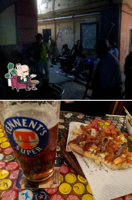 Gli interni di Pub 4 Canti