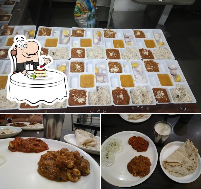 Radhika Restaurant offers a variety of sweet dishes