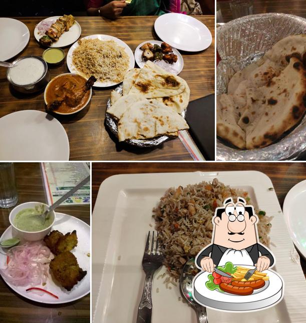 Meals at Azad Hind Dhaba