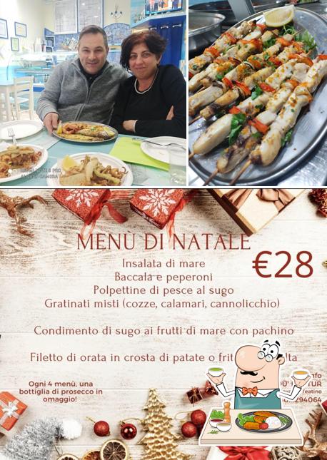 Du' Frittur si caratterizza per la cibo e interni