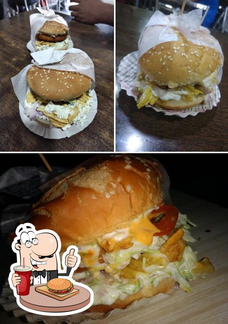 Hamburger at Ganpati Fast Food