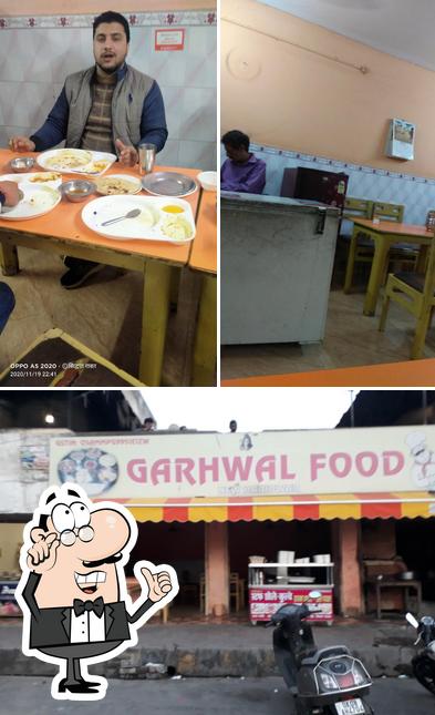 The interior of Garhwal Foods