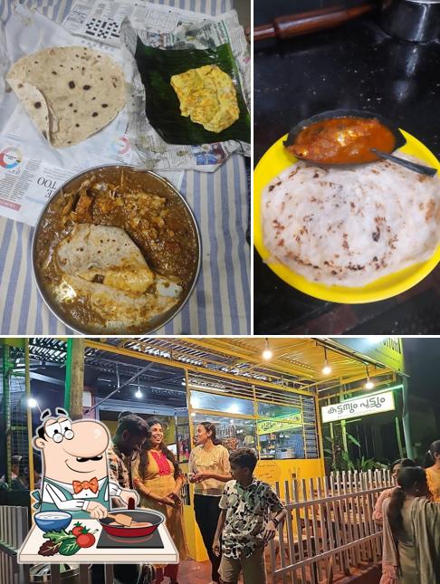 Chicken curry at Kattanum puttum East ottapalam fast food