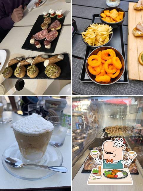 Cibo al Pasticceria King Flower Milano