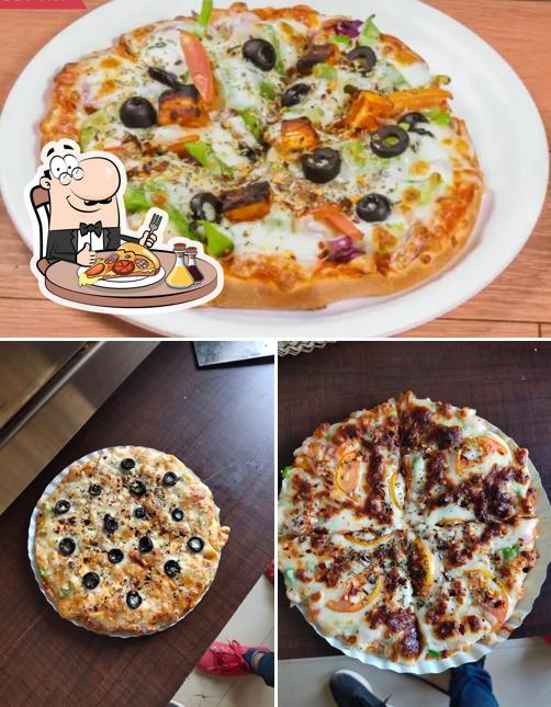 Try out pizza at Sky Bakers