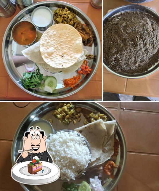 Chocolate cake at Sri Basaveshwara khanavali