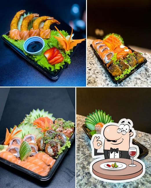 Sashimi em Sushi do Gui