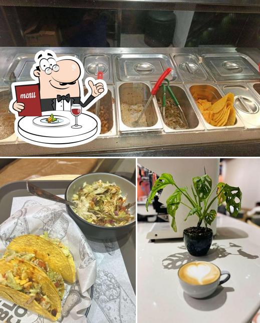 Food at The Black Coffee Cafe