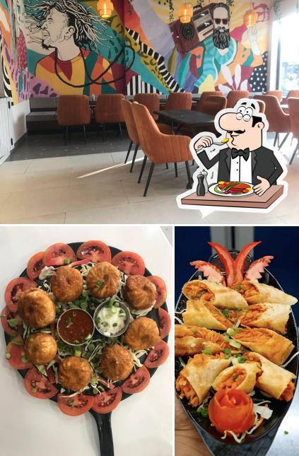 The image of food and interior at Tjc garden
