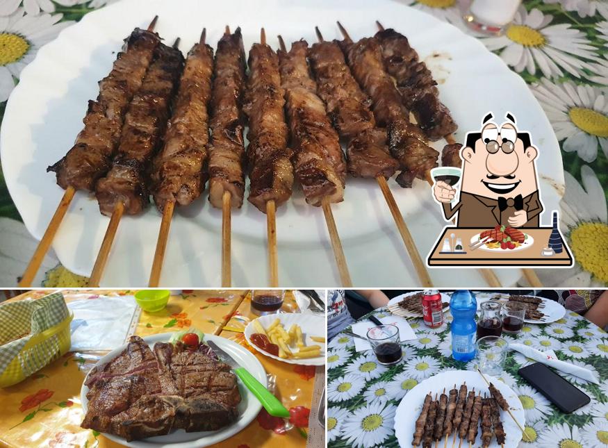 Ordina i piatti di carne a La Tana del Lupo Griglieria