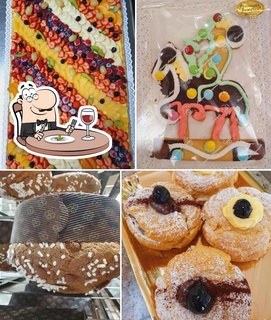 Platti al Pasticceria Beatrice