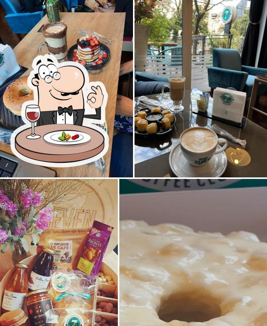Comida em Seven Coffee Club