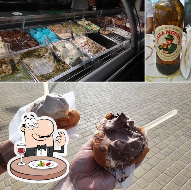 Dai un’occhiata alla foto che raffigura la cibo e birra di Le Cuspidi Gelateria
