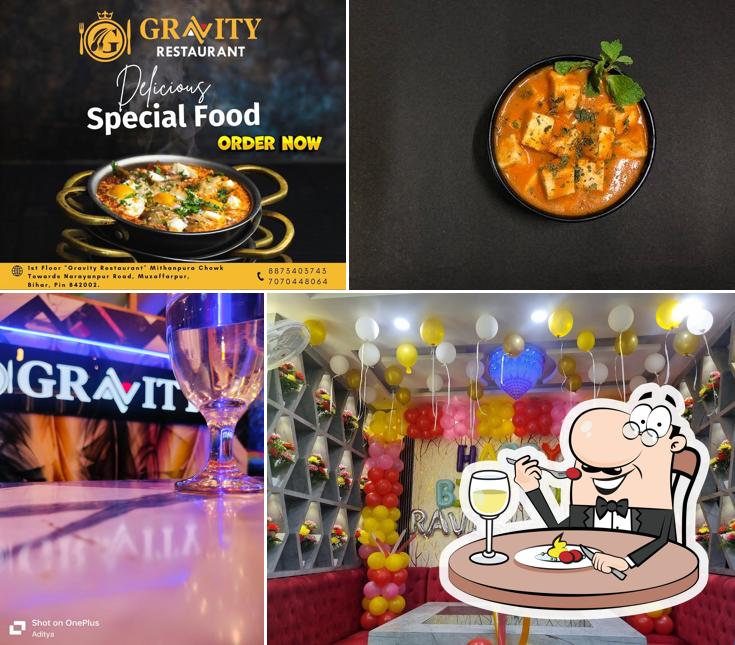 Food at Gravity Restaurant