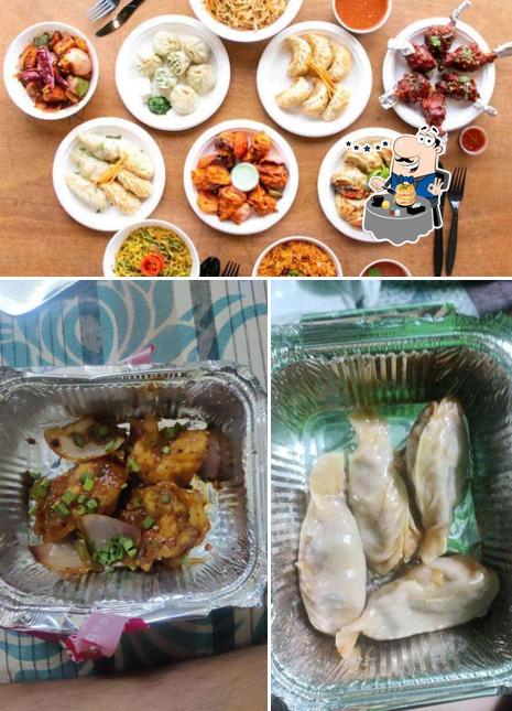 Food at Mr. Momos