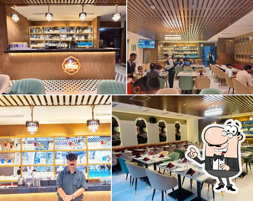 Take a seat at one of the tables at Namaste Punjab - Advant