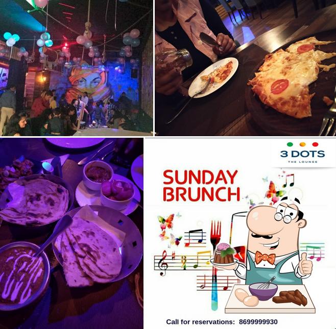 3 Dots Lounge offers a range of sweet dishes