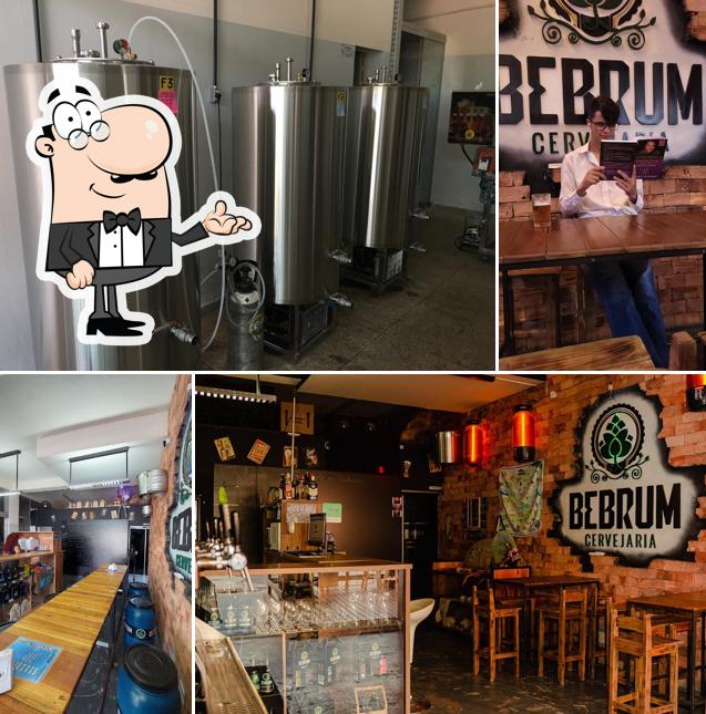 Veja imagens do interior do Cervejaria BeBrum