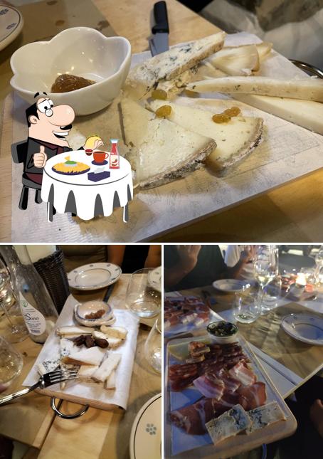 Piatto di formaggi al Ferrovie Calabro Lucane