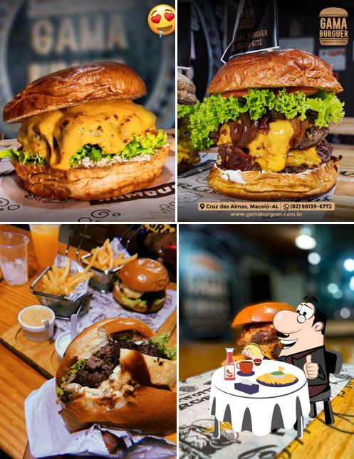 Peça um hambúrguer no Gama Burguer - Hamburgueria Artesanal Maceió
