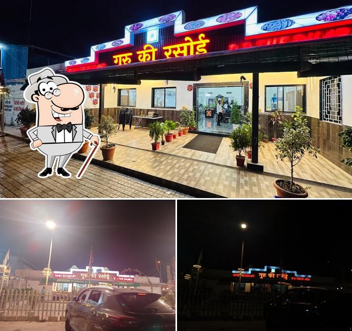 Guru ki rasoi is distinguished by exterior and interior