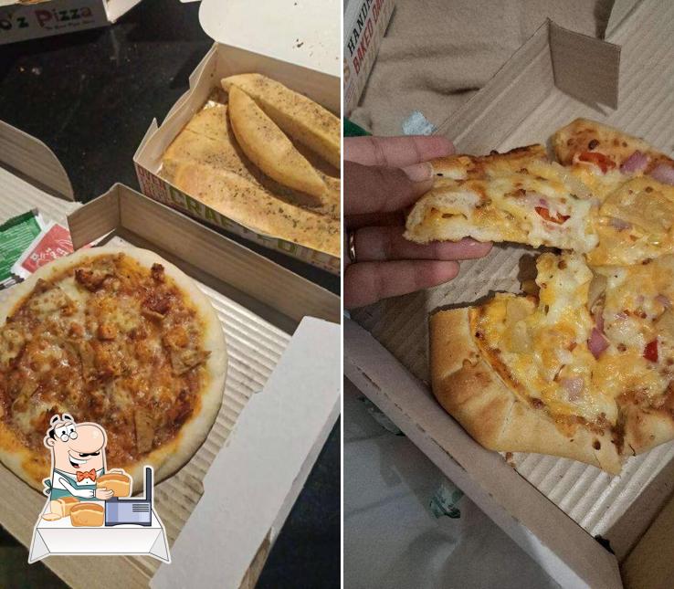 Garlic bread at La Pino’z Pizza- MG Road, Muthialpet, Puducherry