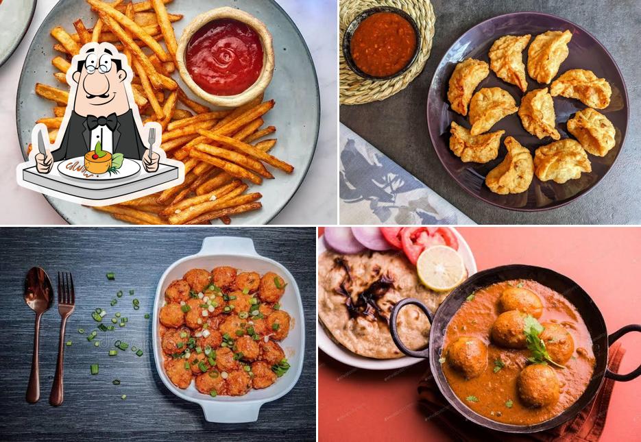 Food at Monu Spicy Hut