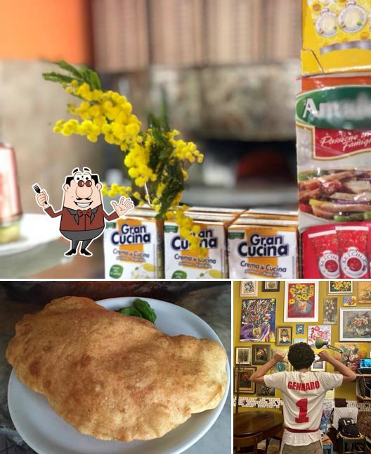 La immagine della cibo e interni di Pizzeria da Gennaro 2