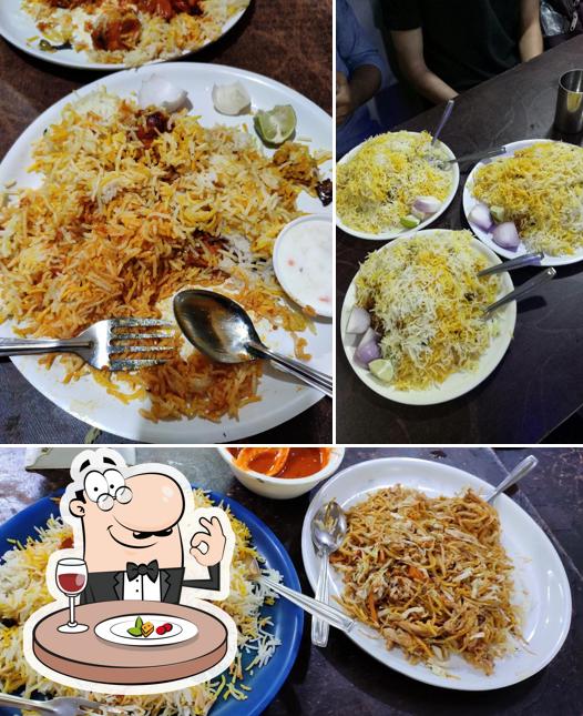 Food at Salim Biryani