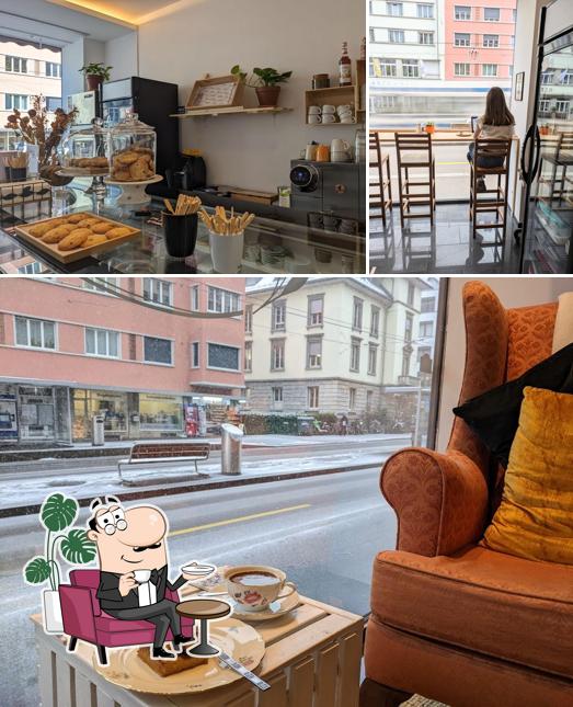 Gli interni di Zufreeden Glutenfree Café & Bakery