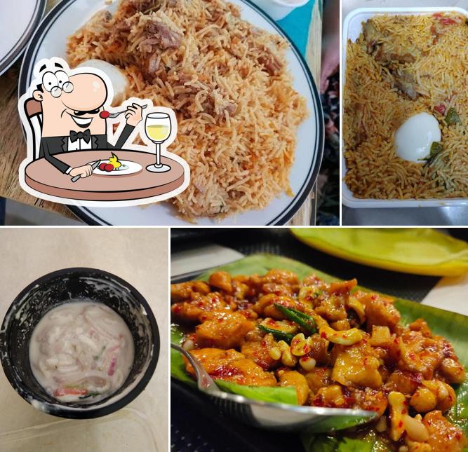 Meals at MOHIDEEN BIRYANI Tambaram