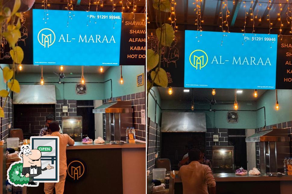 The exterior of Al Maraa Restaurant