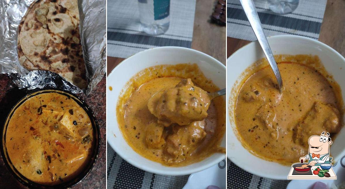 Chicken curry at Basanti Da Dhaba