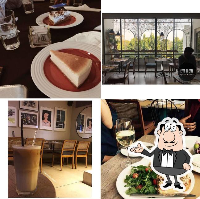 The interior of Coast Café