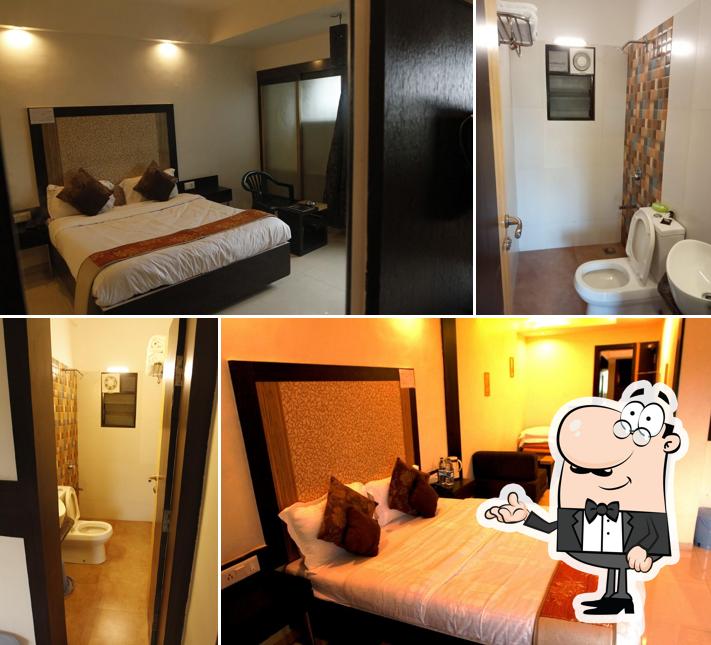 The interior of Hotel Ashwin Igatpuri
