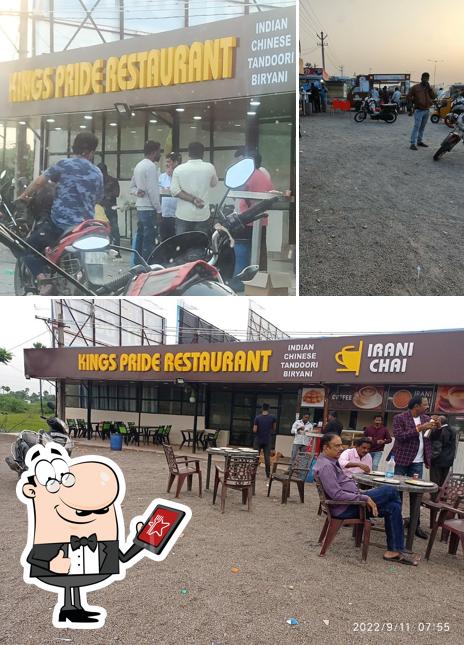 The exterior of King's Pride Restaurant