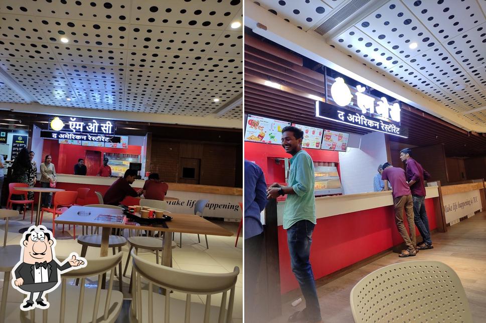 The interior of MOC The American Restaurant