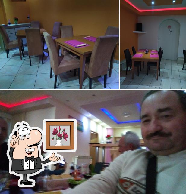 Gli interni di Bistro & caffe bar Barun