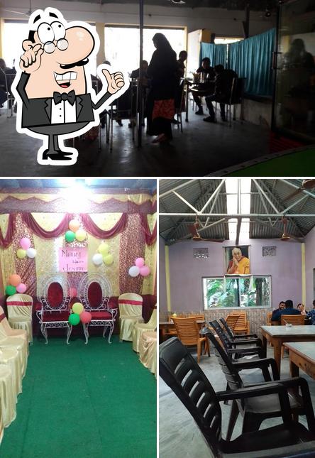 The interior of Chhetri Hotel