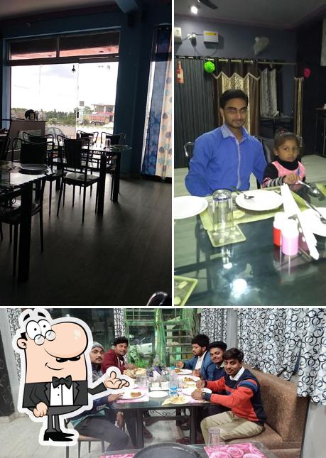 The interior of The Curry Knights family Restaurant